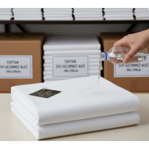 Toptan alez sıvı geçirmez tek kişilik 90x190cm